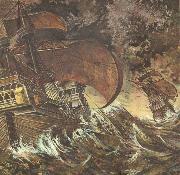 unknow artist It was with sadana had fartyg,ofta pa less an ton,som 1400- digits Portuguese and Spanish sjofarare gave themselves out pa okanda sea painting
